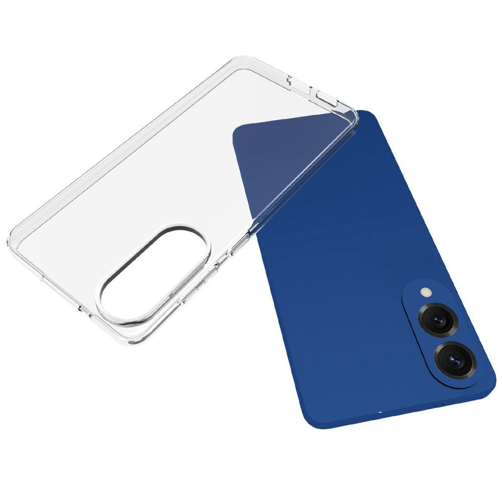 EIDERWOOD Samsung Galaxy S25 Edge Fleksibelt Plast Deksel - Gjennomsiktig