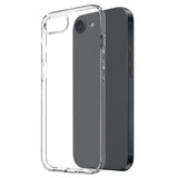 iPhone 17e / 16e 2-i-1 Fleksibelt Plast Deksel & Herdet Skjermbeskyttelsesglass - Gjennomsiktig