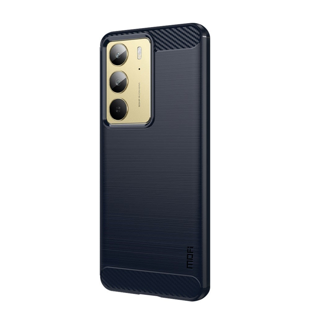 Realme 14X (5G) Brushed Carbon Deksel - Blå