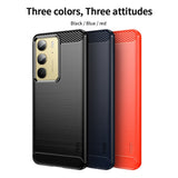 Realme 14X (5G) Brushed Carbon Deksel - Rød