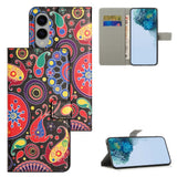 EIDERWOOD Samsung Galaxy S25 Edge Kunstskinn Deksel med Lommebok og Stativfunksjon - Multi