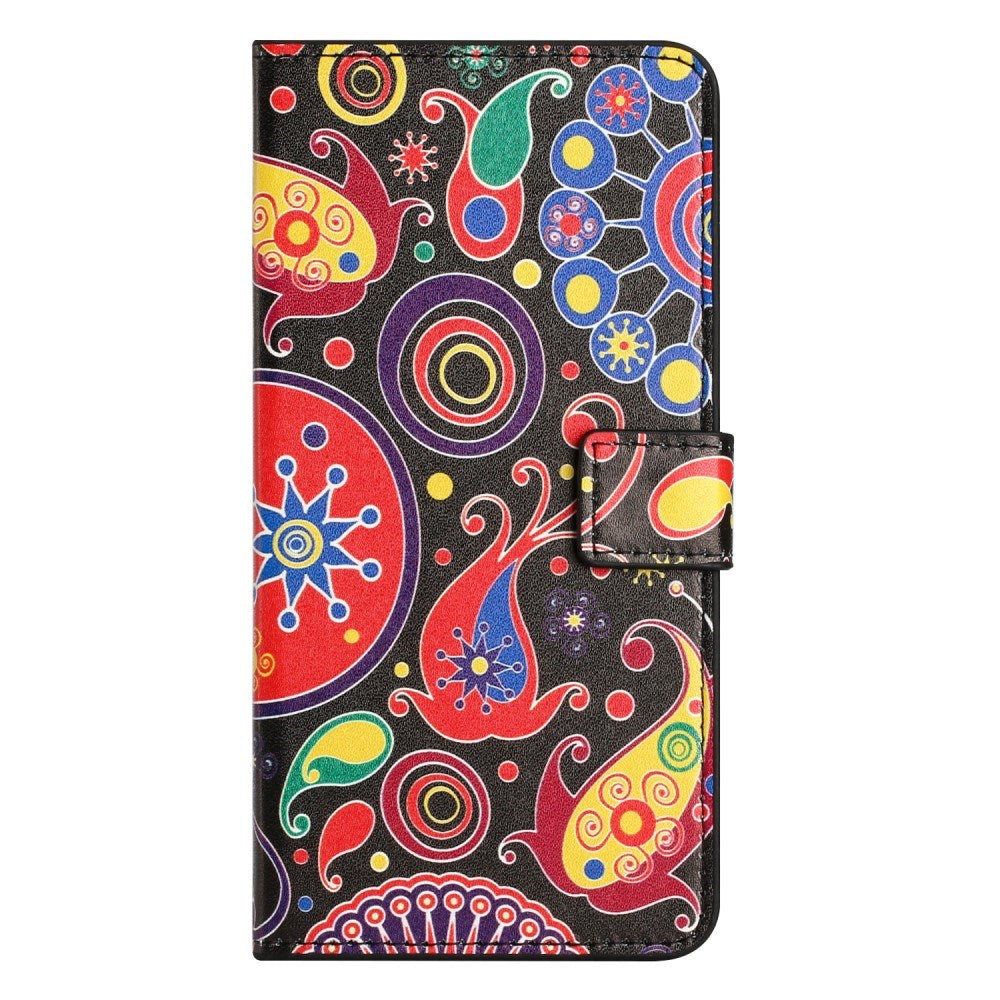EIDERWOOD Samsung Galaxy S25 Edge Kunstskinn Deksel med Lommebok og Stativfunksjon - Multi