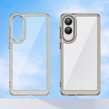 EIDERWOOD Samsung Galaxy S25 Edge Hybrid Plast Deksel - Gjennomsiktig / Grå