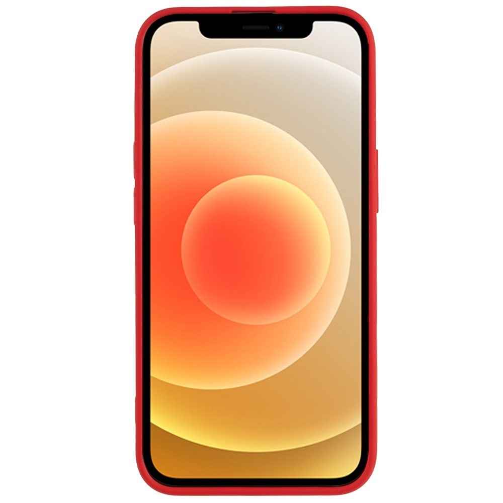 EIDERWOOD iPhone 12 Mini Fleksibelt Plast Deksel - Rød