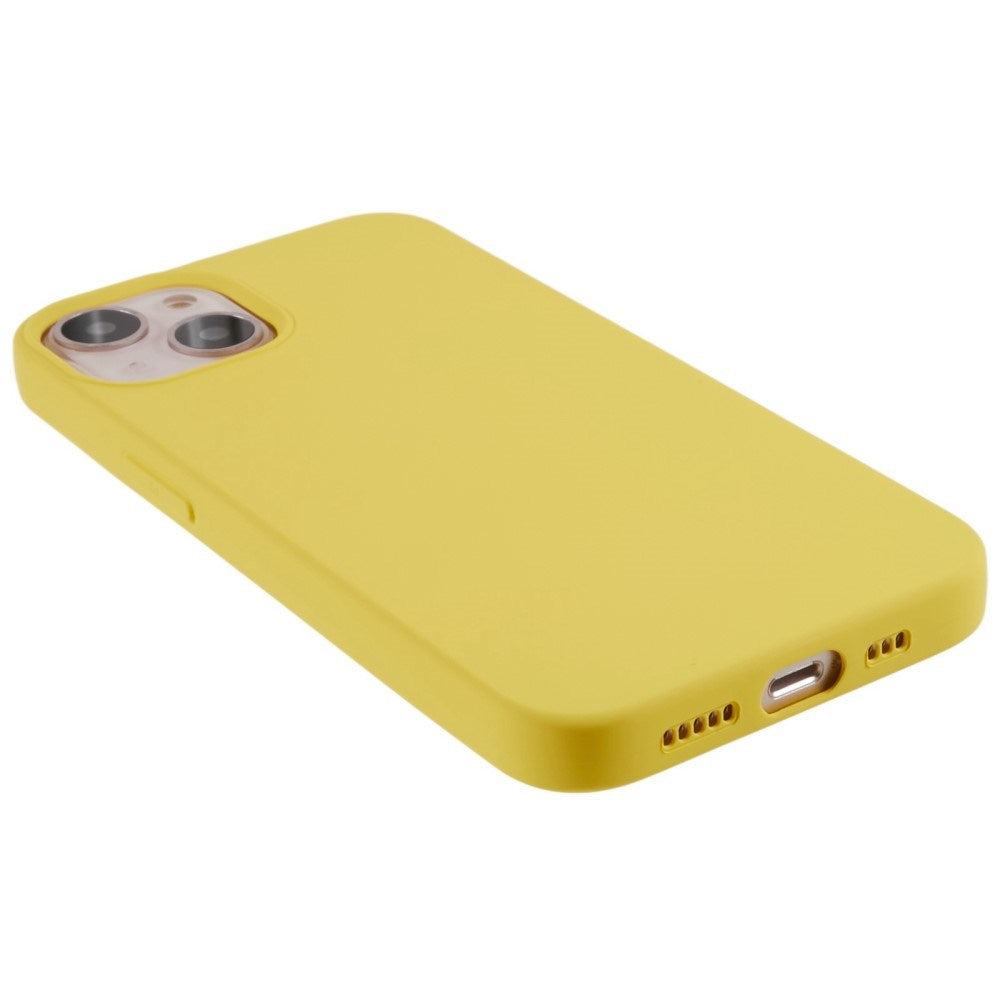 EIDERWOOD iPhone 12 Mini Fleksibelt Plast Deksel - Gul