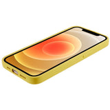 EIDERWOOD iPhone 12 Mini Fleksibelt Plast Deksel - Gul
