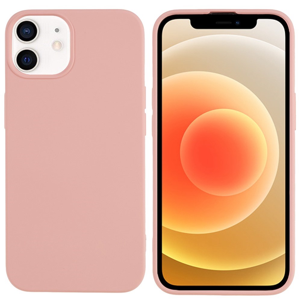EIDERWOOD iPhone 12 Mini Fleksibelt Plast Deksel - Rosa