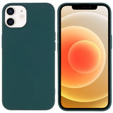 EIDERWOOD iPhone 12 Mini Fleksibelt Plast Deksel - Mørkegrønn