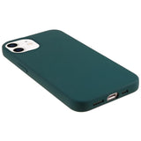 EIDERWOOD iPhone 12 Mini Fleksibelt Plast Deksel - Mørkegrønn