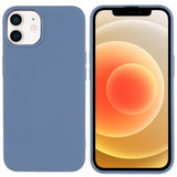 EIDERWOOD iPhone 12 Mini Fleksibelt Plast Deksel - Lys Blå
