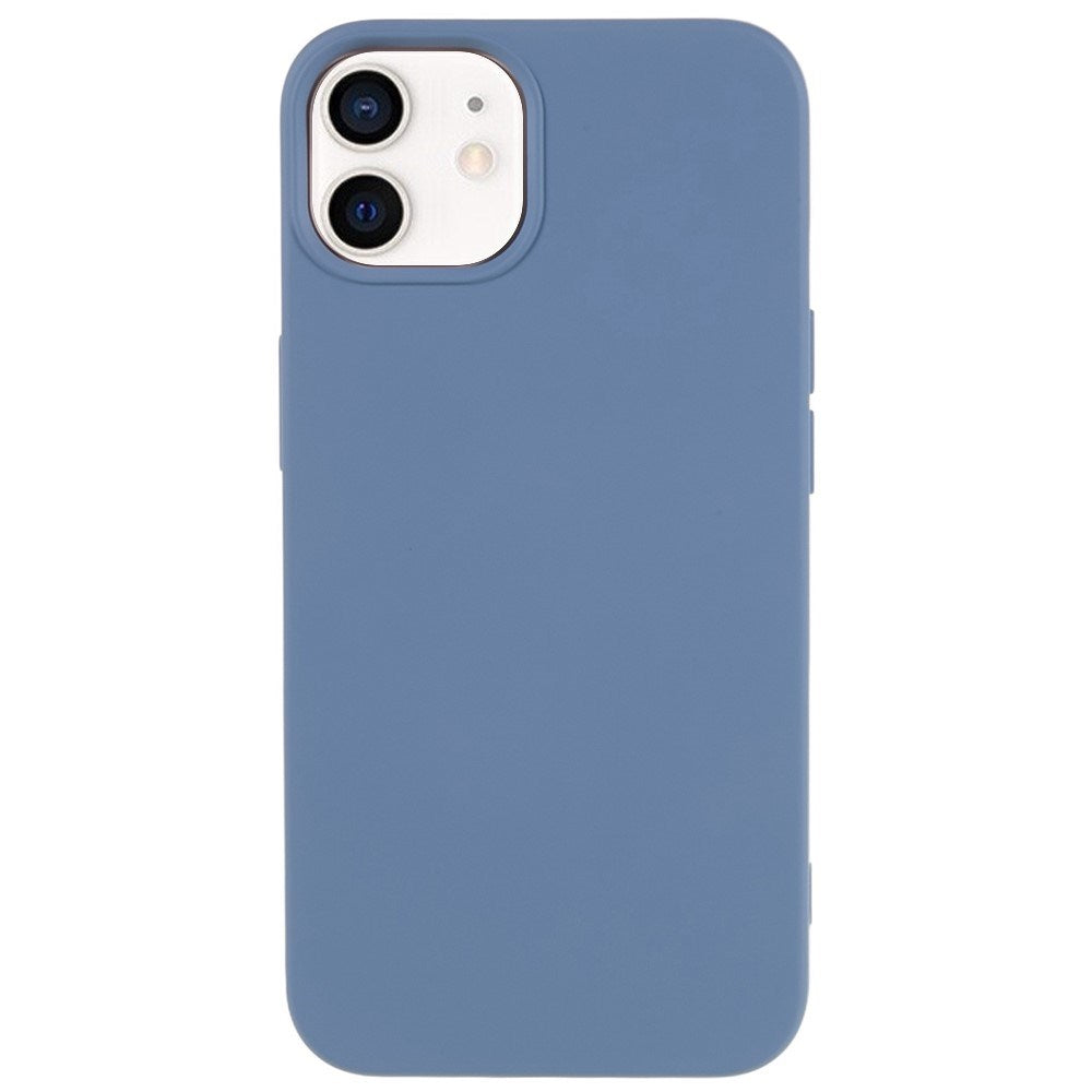 EIDERWOOD iPhone 12 Mini Fleksibelt Plast Deksel - Lys Blå