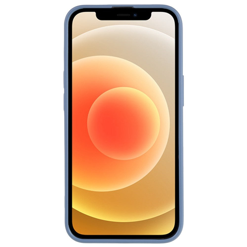 EIDERWOOD iPhone 12 Mini Fleksibelt Plast Deksel - Lys Blå