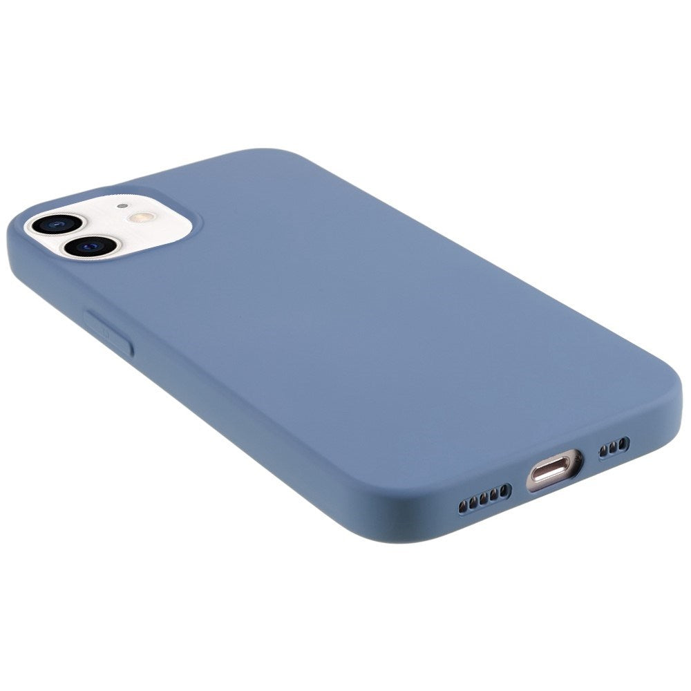 EIDERWOOD iPhone 12 Mini Fleksibelt Plast Deksel - Lys Blå
