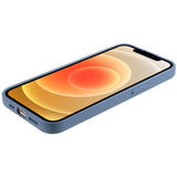 EIDERWOOD iPhone 12 Mini Fleksibelt Plast Deksel - Lys Blå