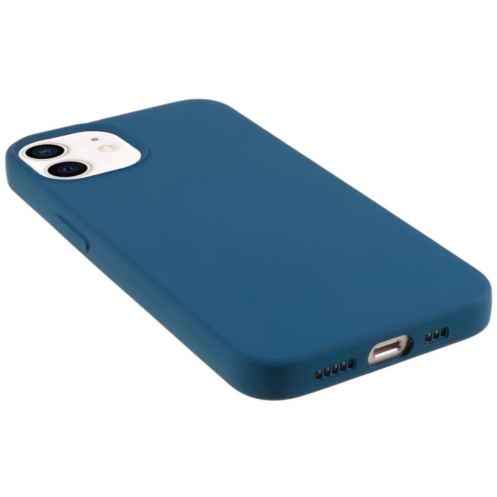 EIDERWOOD iPhone 12 Mini Fleksibelt Plast Deksel - Mørk Blå