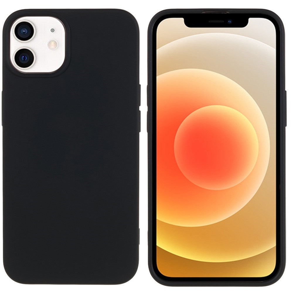 EIDERWOOD iPhone 12 Mini Fleksibelt Plast Deksel - Svart