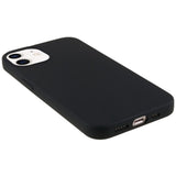 EIDERWOOD iPhone 12 Mini Fleksibelt Plast Deksel - Svart