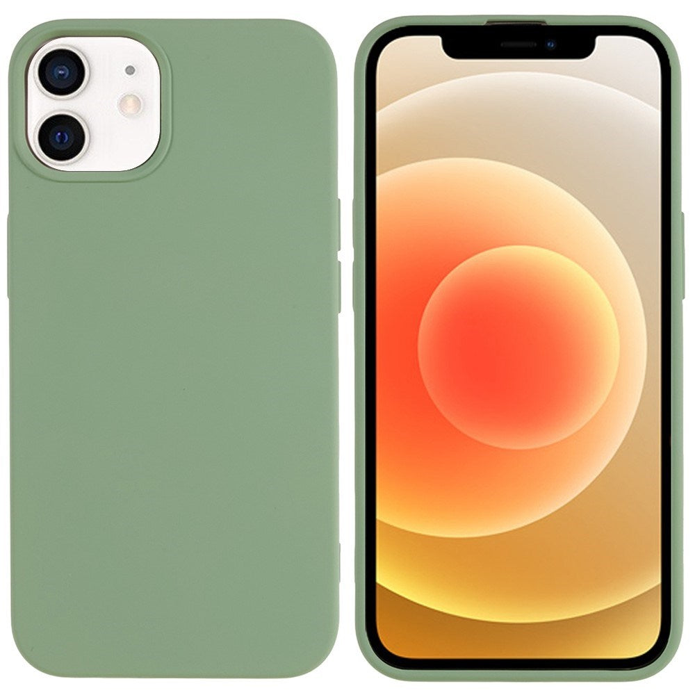 EIDERWOOD iPhone 12 Mini Fleksibelt Plast Deksel - Grønn