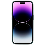EIDERWOOD iPhone 14 Pro Max Fôret Fleksibelt Plast Deksel - Mørk Grønn