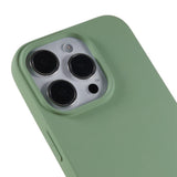 EIDERWOOD iPhone 14 Pro Max Fôret Fleksibelt Plast Deksel - Lysegrønn