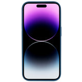 EIDERWOOD iPhone 14 Pro Max Fôret Fleksibelt Plast Deksel - Mørk Blå
