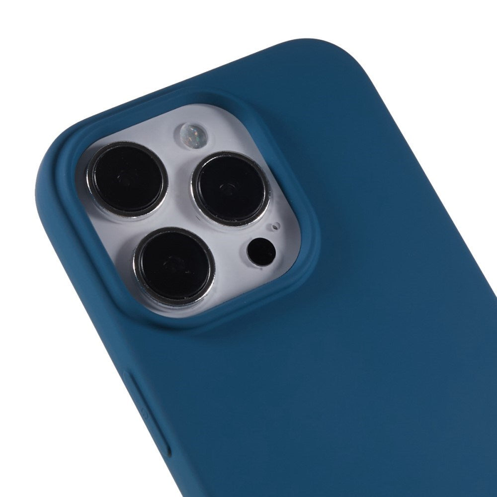 EIDERWOOD iPhone 14 Pro Max Fôret Fleksibelt Plast Deksel - Mørk Blå