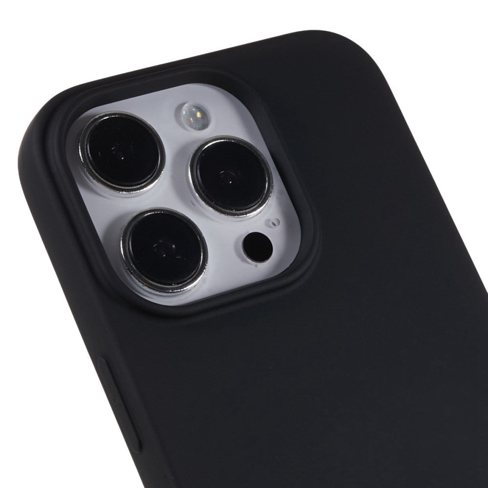 EIDERWOOD iPhone 14 Pro Max Fôret Fleksibelt Plast Deksel - Svart