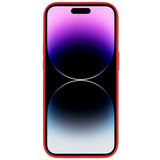 EIDERWOOD iPhone 14 Pro Max Fôret Fleksibelt Plast Deksel - Rød