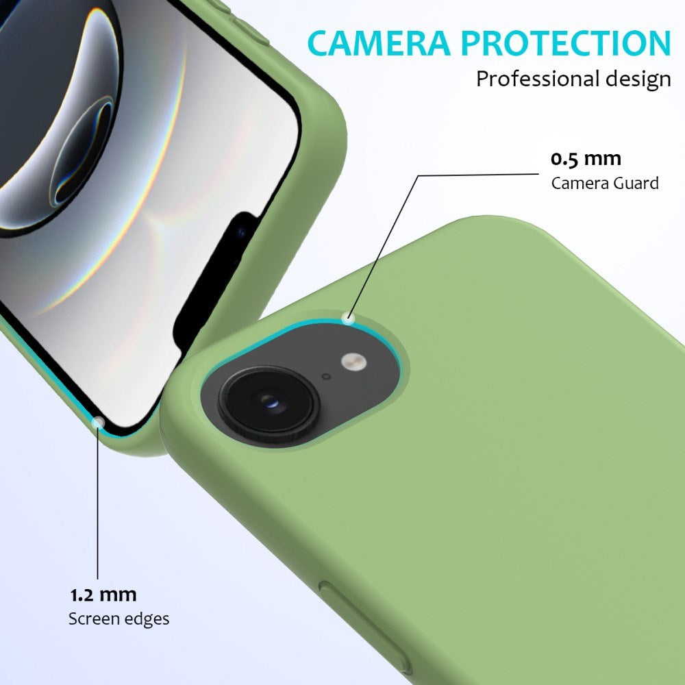 EIDERWOOD iPhone 17e / 16e Fôret Silikon Deksel - Grønn
