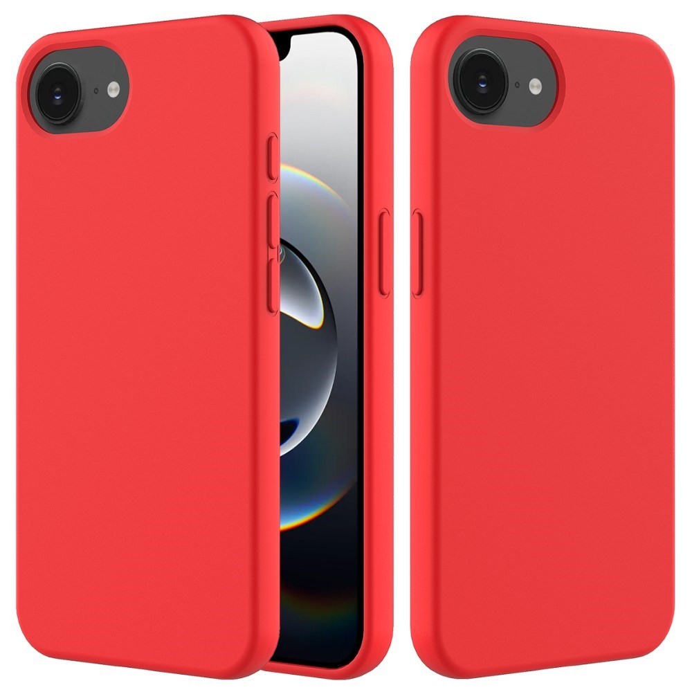 EIDERWOOD iPhone 17e / 16e Fôret Silikon Deksel - Rød