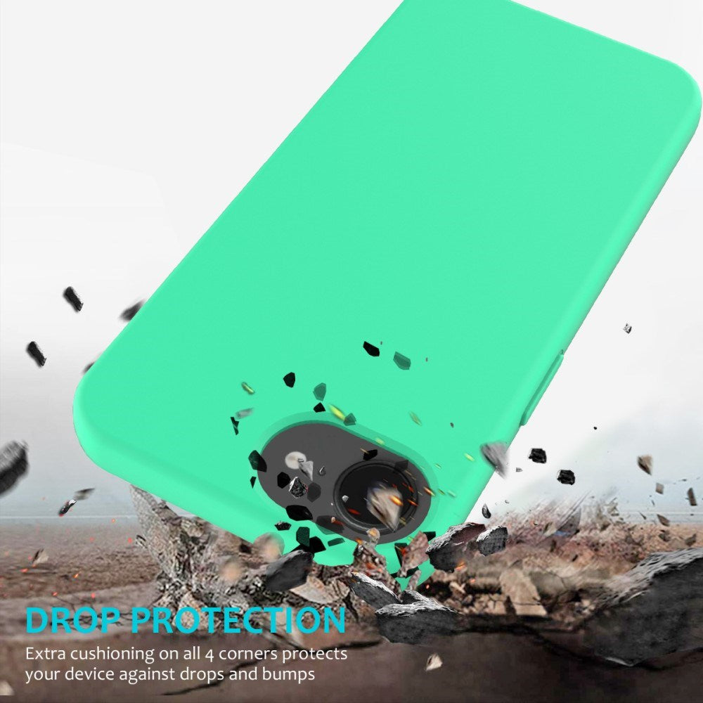 EIDERWOOD iPhone 17e / 16e Fôret Silikon Deksel - Neongrønn