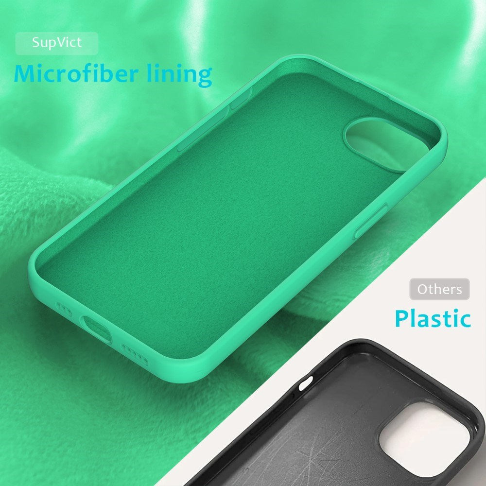 EIDERWOOD iPhone 17e / 16e Fôret Silikon Deksel - Neongrønn