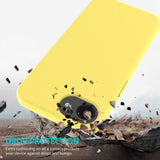 EIDERWOOD iPhone 17e / 16e Fôret Silikon Deksel - Gul