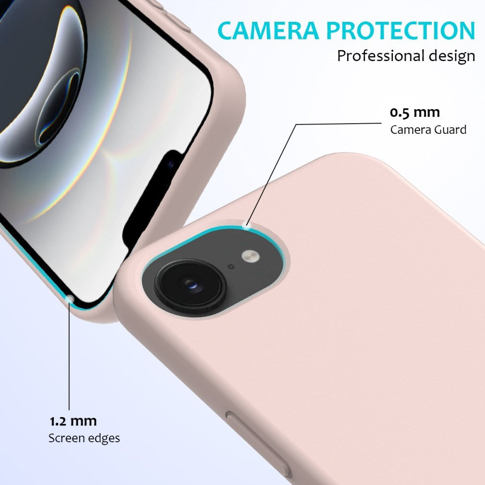 EIDERWOOD iPhone 17e / 16e Fôret Silikon Deksel - Rosa