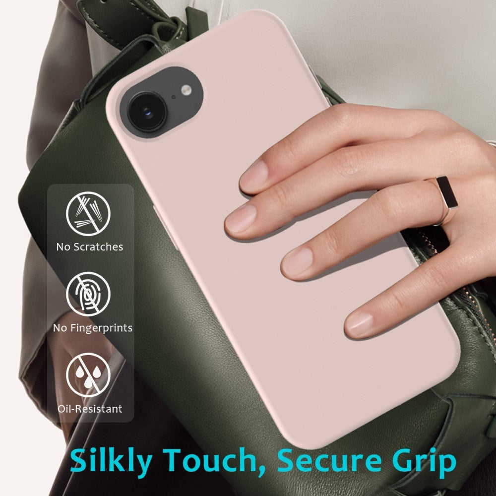 EIDERWOOD iPhone 17e / 16e Fôret Silikon Deksel - Rosa