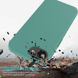 EIDERWOOD iPhone 17e / 16e Fôret Silikon Deksel - Mørk Grønn