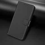 EIDERWOOD Xiaomi Redmi 14C /  Poco C75 Kunstskinn Flip Deksel med Stativ & Lommebok - Svart
