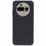 EIDERWOOD Nothing Phone (3a) Kunstskinnbelagt Plast Deksel - Svart