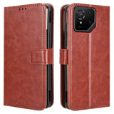 EIDERWOOD Asus ROG Phone 9 (5G) / 9 Pro (5G) Kunstskinn Flip Deksel m. Kortholder & Ståfunksjon - Brun