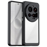 EIDERWOOD Xiaomi 15 Ultra Hybrid Plast Deksel - Gjennomsiktig / Svart