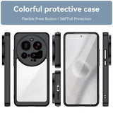 EIDERWOOD Xiaomi 15 Ultra Hybrid Plast Deksel - Gjennomsiktig / Svart