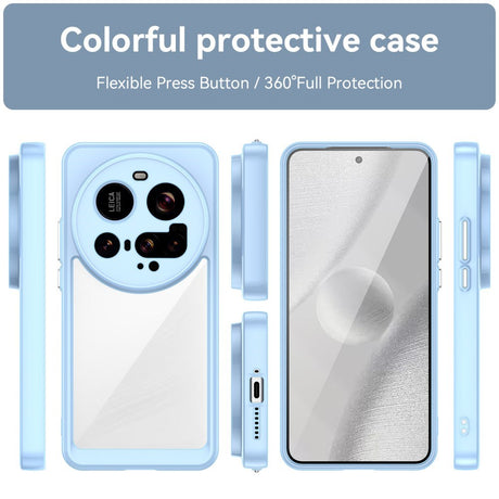 EIDERWOOD Xiaomi 15 Ultra Hybrid Plast Deksel - Gjennomsiktig / Blå