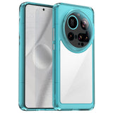 EIDERWOOD Xiaomi 15 Ultra Hybrid Plast Deksel - Gjennomsiktig / Turkis
