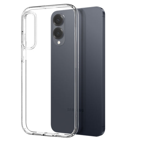 Samsung Galaxy S25 Edge 3-i-1 Beskyttelsessett med Deksel - Skjermbeskyttelse - Kameralinsebeskyttelse - Gjennomsiktig