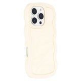 iPhone 16 Pro Max EIDERWOOD Hybrid Plast Wavy Deksel – Beige