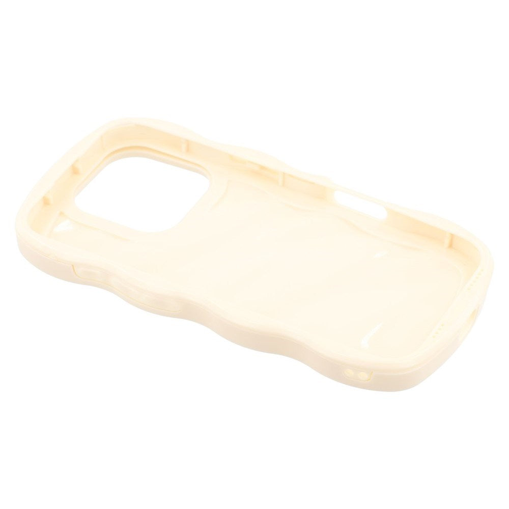iPhone 16 Pro Max EIDERWOOD Hybrid Plast Wavy Deksel – Beige