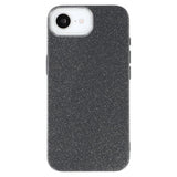 EIDERWOOD iPhone 17e / 16e Fleksibelt Plast Deksel med Glitter - Svart