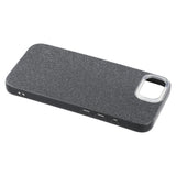 EIDERWOOD iPhone 17e / 16e Fleksibelt Plast Deksel med Glitter - Svart