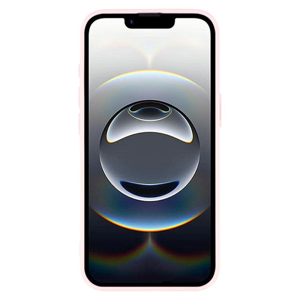 EIDERWOOD iPhone 17e / 16e Fleksibelt Plast Deksel med Glitter - Rosa