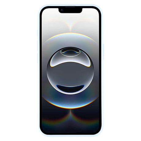 EIDERWOOD iPhone 17e / 16e Fleksibelt Plast Deksel med Glitter - Lyseblå